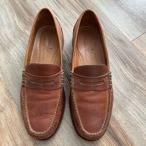 Martin Dingman All American Saddle Leather Penny Loafers 11